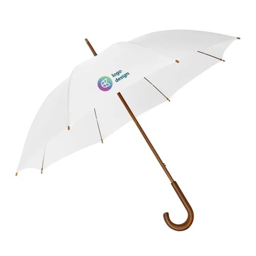 Umbrella with wooden handle - Image 1